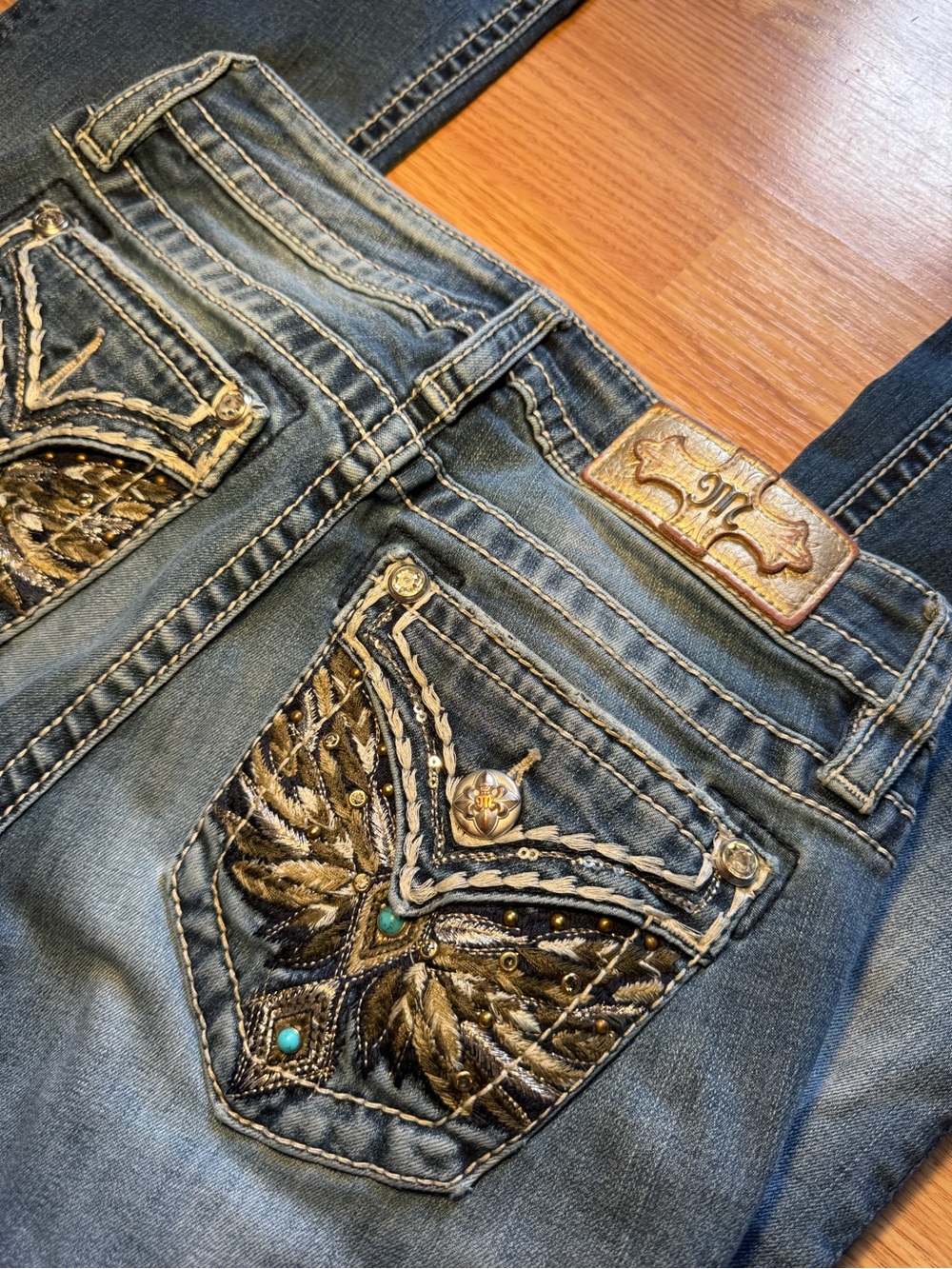 Miss Me Low Rise Bootcut Jeans
